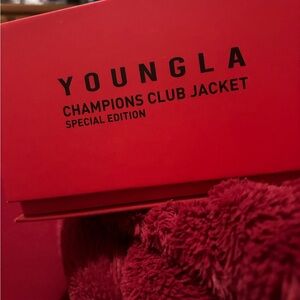 YoungLA Champions Club Jacket - Special Edition Red